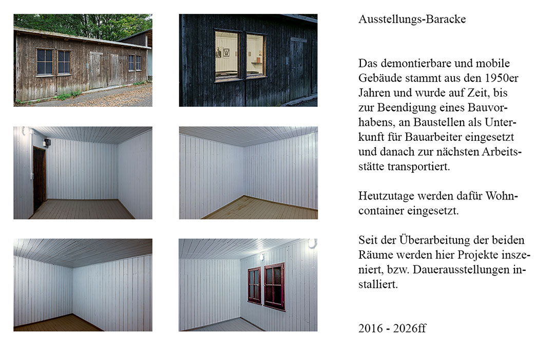 Austellungs-Barracke, Projekt, 2016 - 2016ff