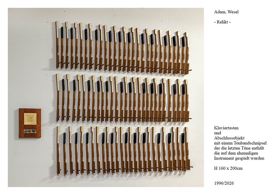 Adam, Wesel, Relikt; 1996/2026
